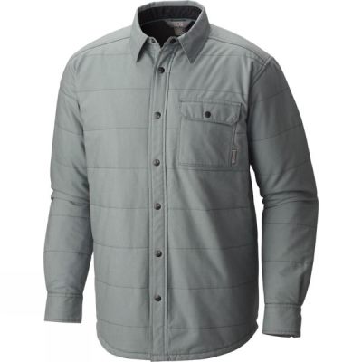 Fleece Mountain Hardwear Yuba Pass Lined Shacket Hombre - Gris - Chile NFG124507